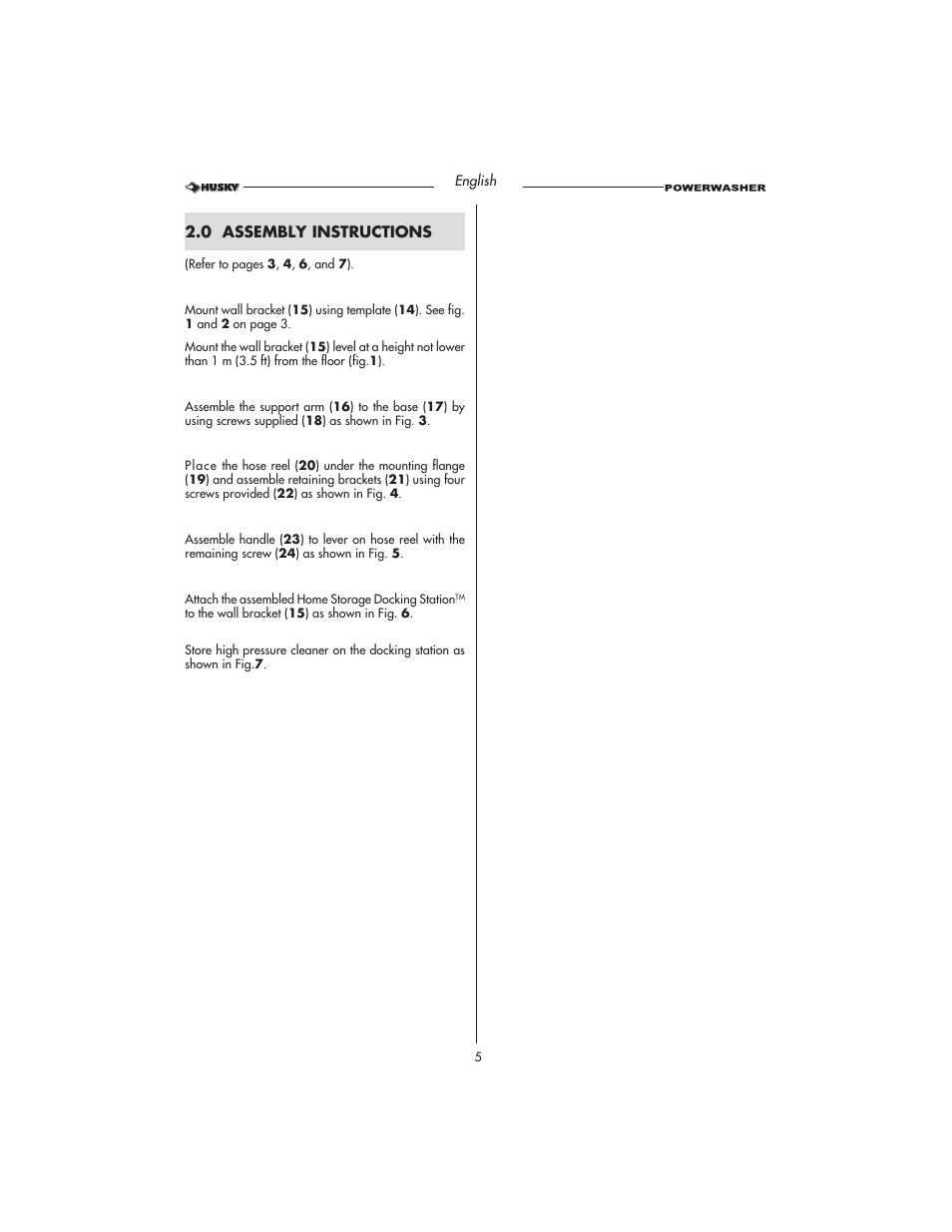 Husky HD1500 User Manual | Page 5 / 68