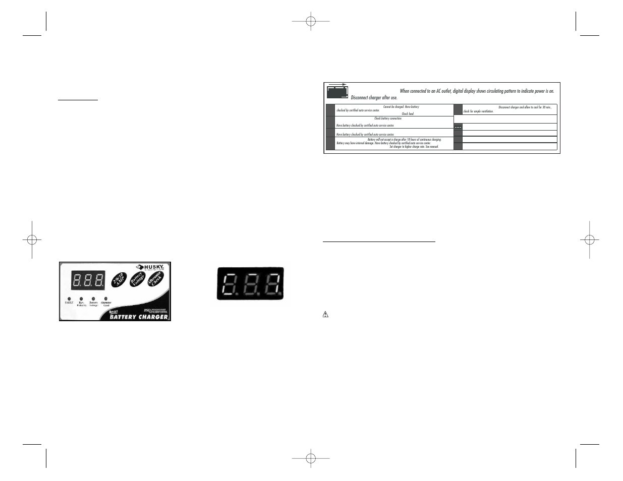 Operating instructions, Features | Husky HSK1084HD User Manual | Page 4 / 6