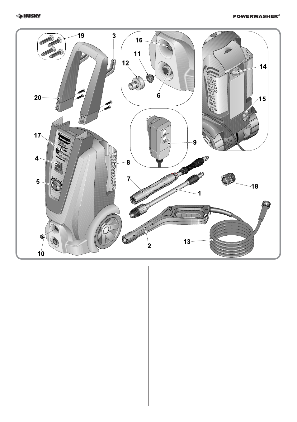 Husky 2000PSI User Manual | Page 11 / 36