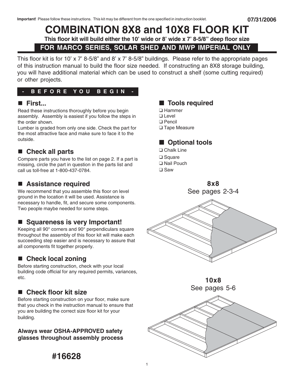 Husky 16628 User Manual | 8 pages