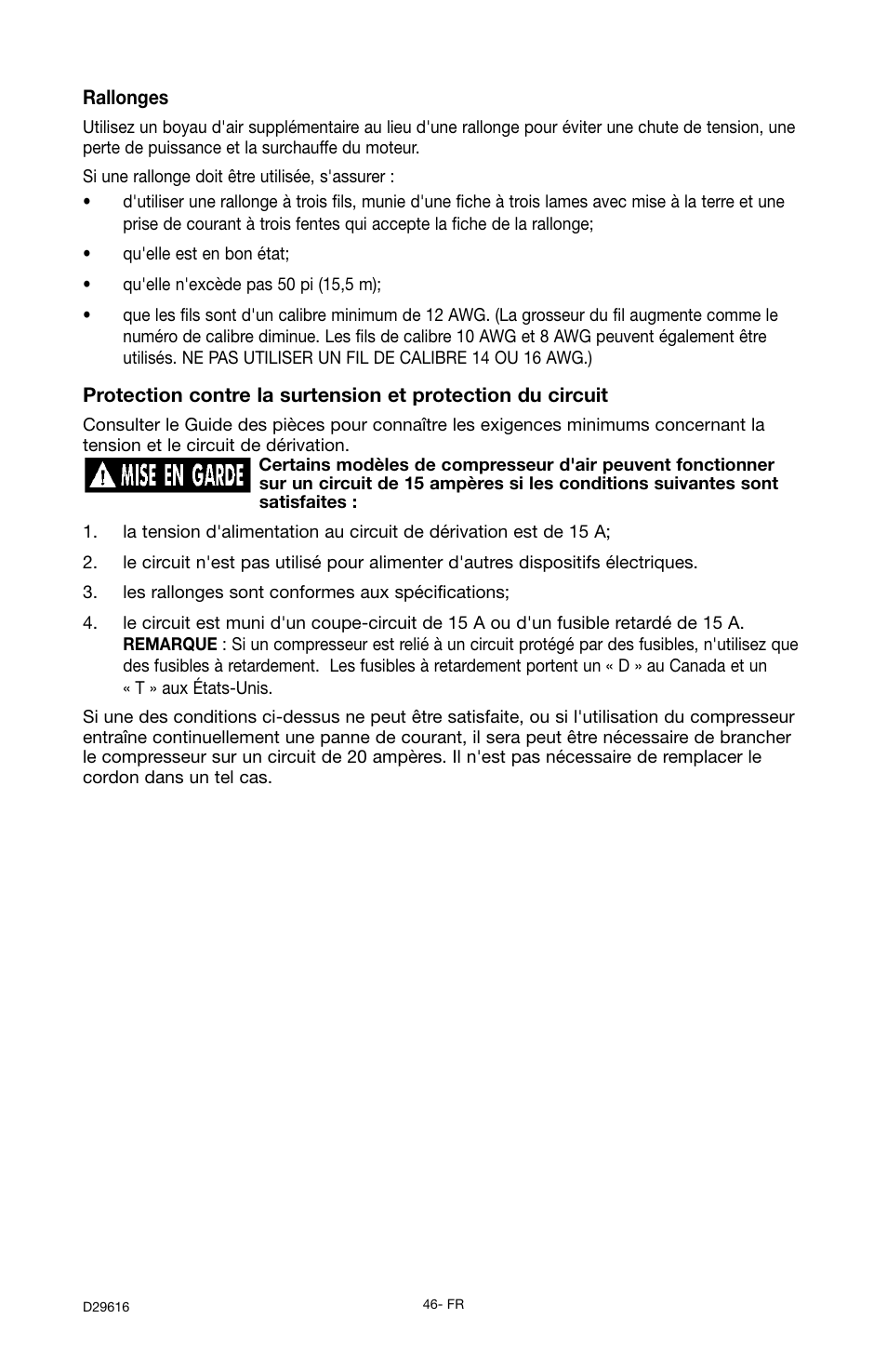 Husky D29616 User Manual | Page 46 / 56