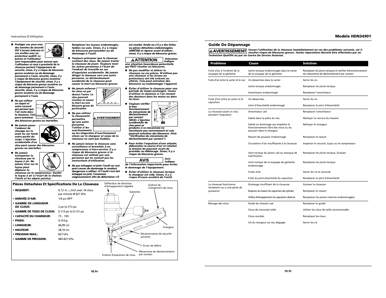 Husky HDN34901 User Manual | Page 10 / 12