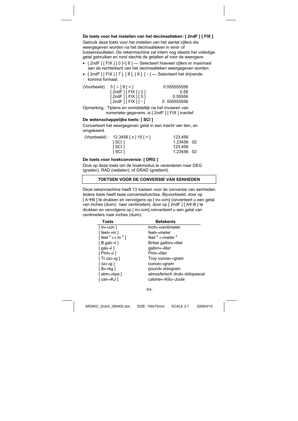 CITIZEN SRP-265N User Manual | Page 117 / 192