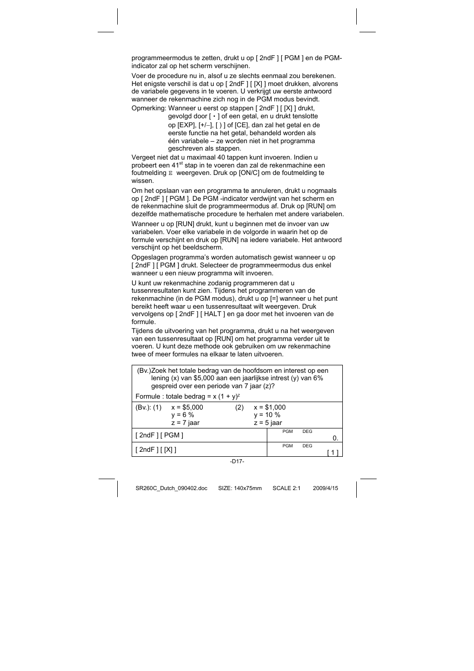 CITIZEN SRP-265N User Manual | Page 130 / 192