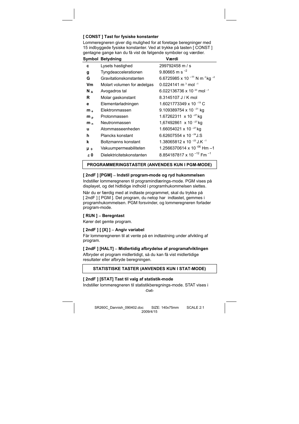 CITIZEN SRP-265N User Manual | Page 138 / 192