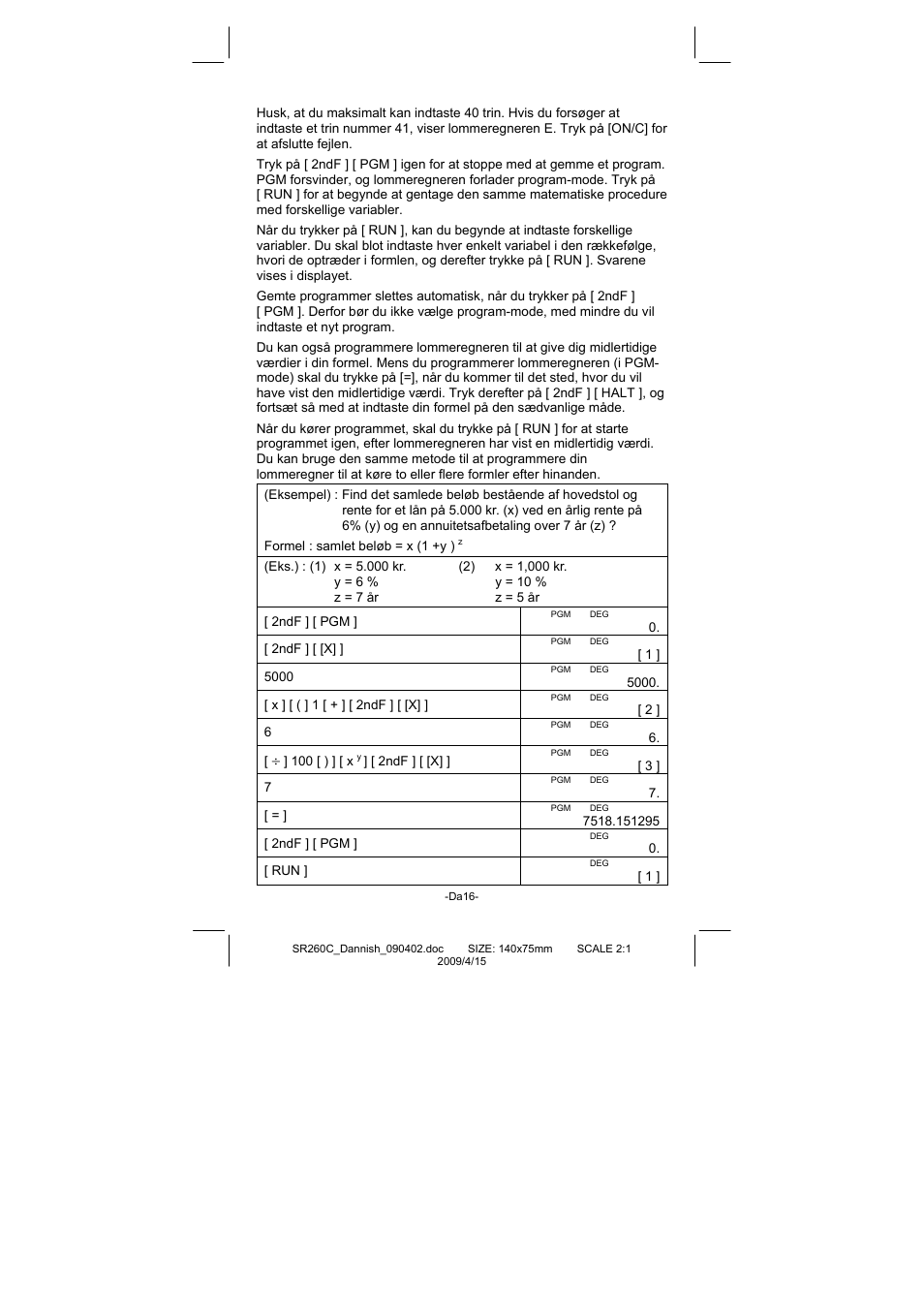 CITIZEN SRP-265N User Manual | Page 148 / 192