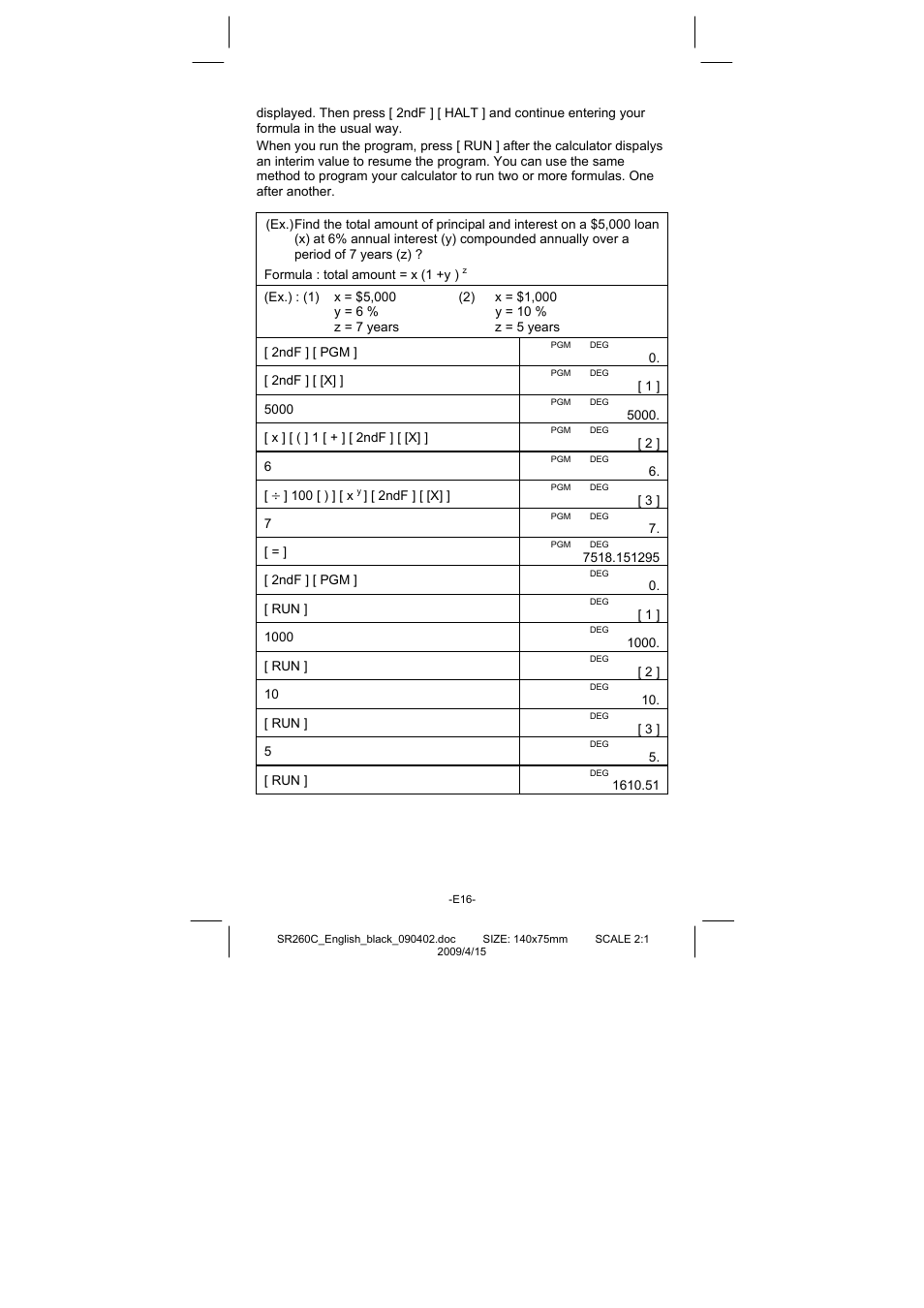 CITIZEN SRP-265N User Manual | Page 17 / 192