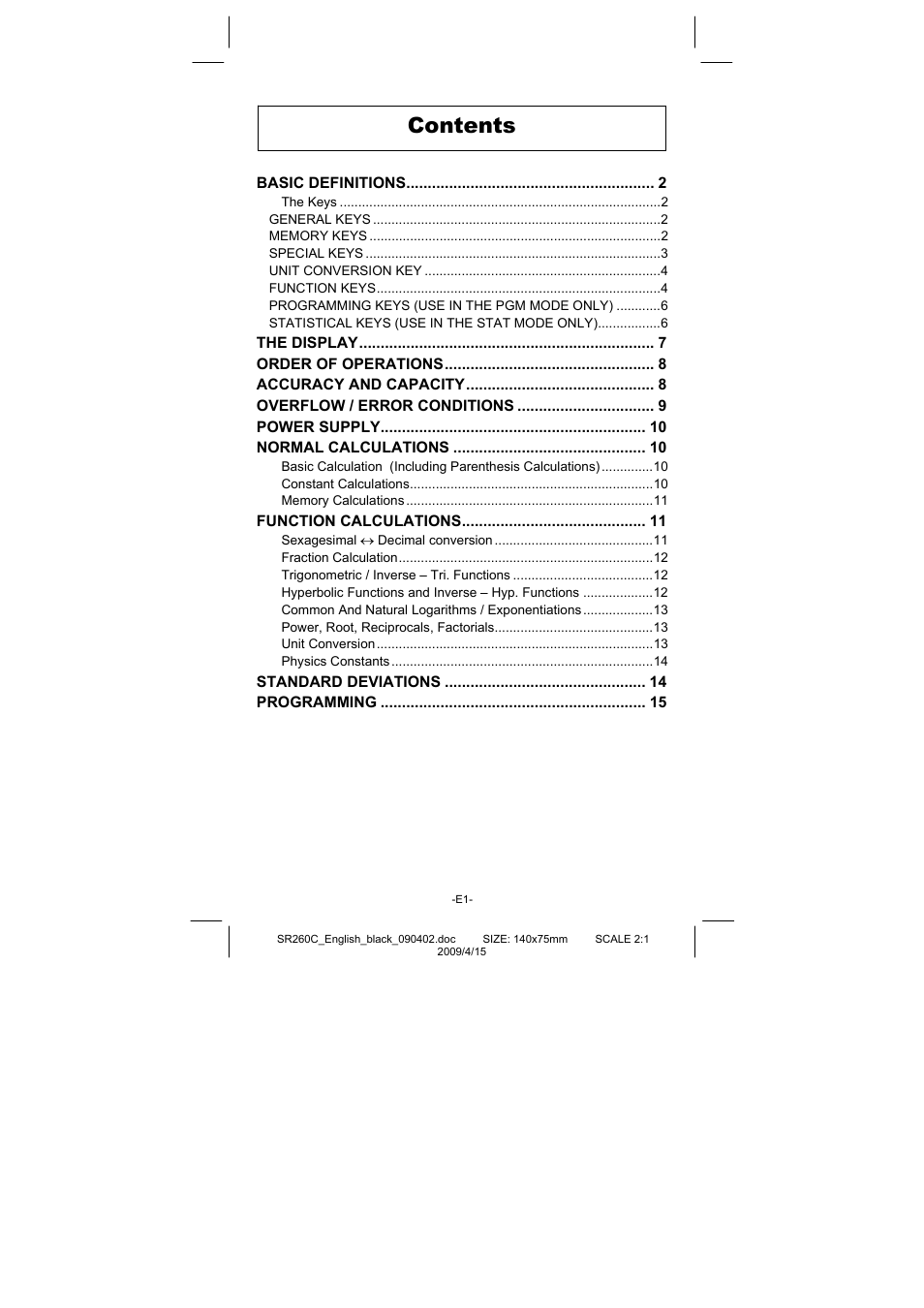 CITIZEN SRP-265N User Manual | Page 2 / 192