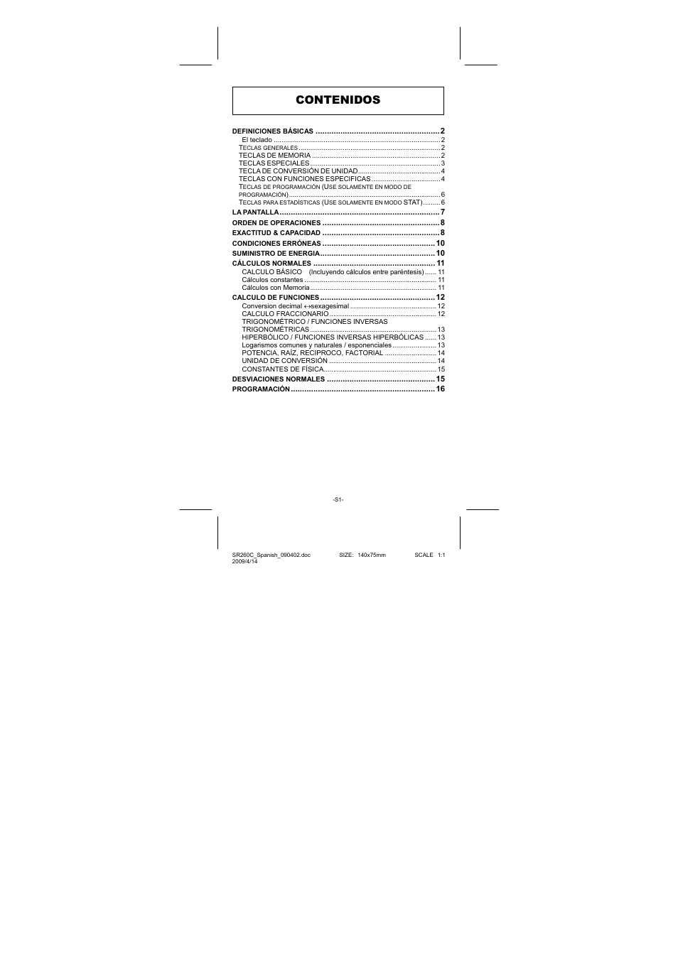 CITIZEN SRP-265N User Manual | Page 20 / 192