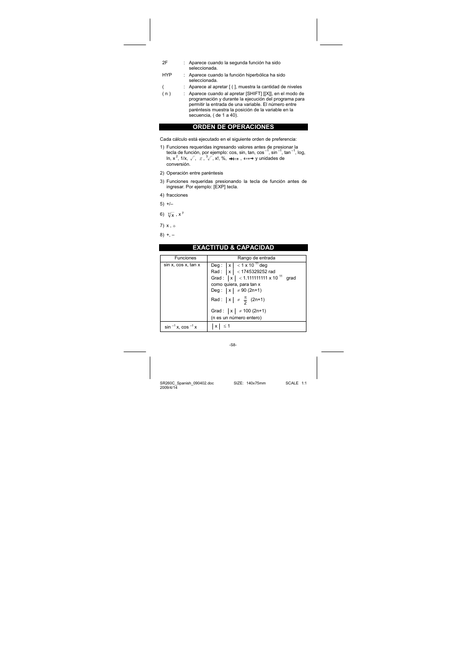 CITIZEN SRP-265N User Manual | Page 27 / 192