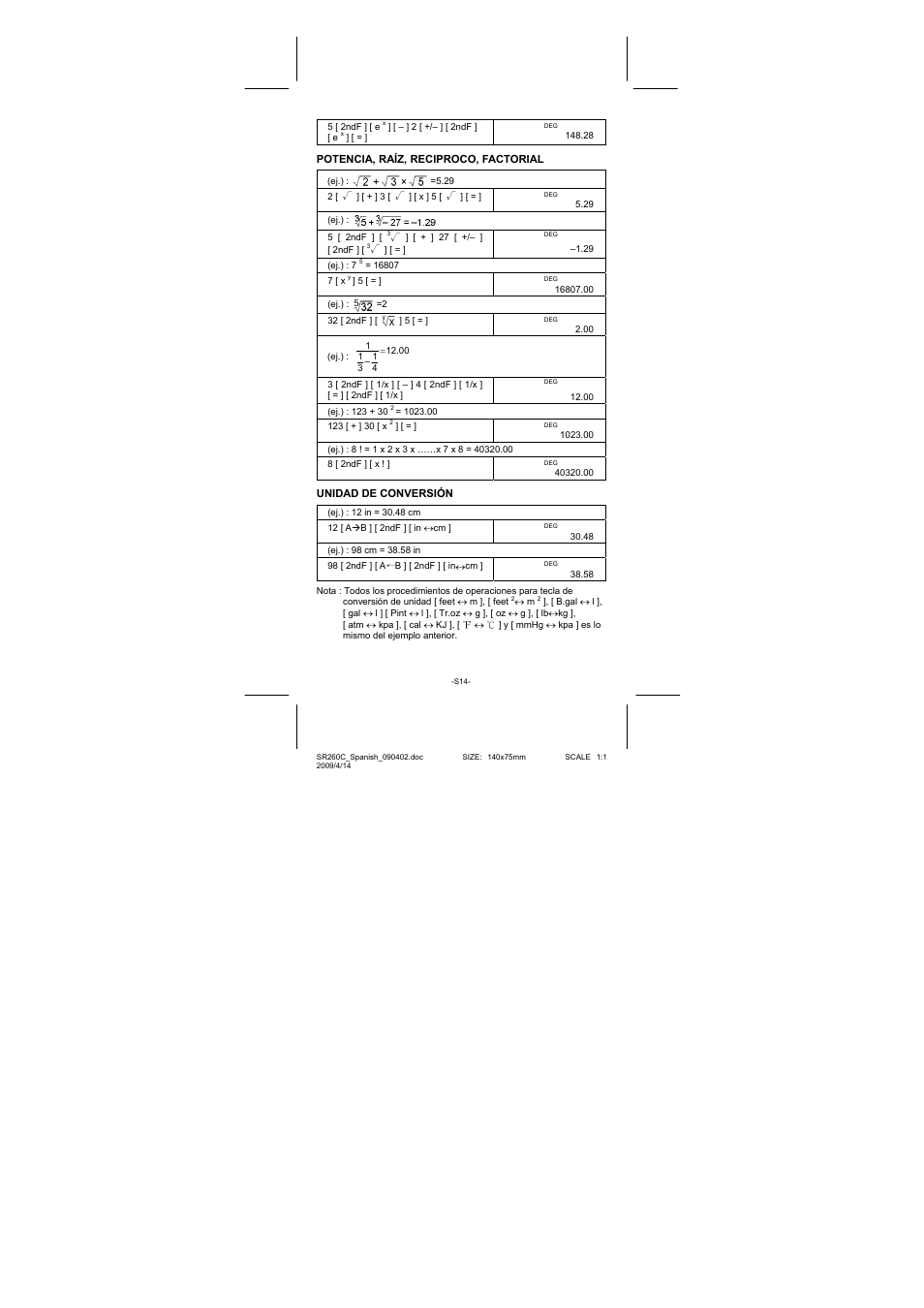 CITIZEN SRP-265N User Manual | Page 33 / 192