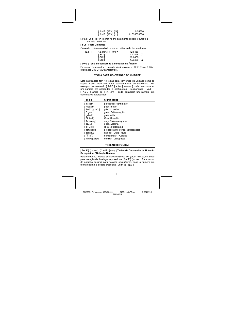 CITIZEN SRP-265N User Manual | Page 42 / 192