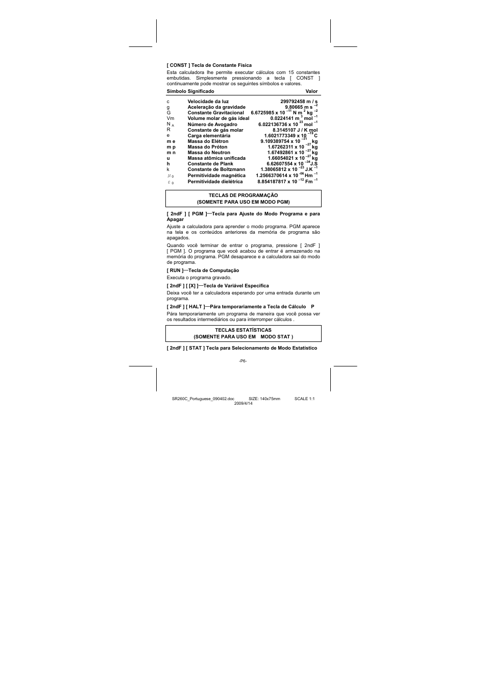 CITIZEN SRP-265N User Manual | Page 44 / 192