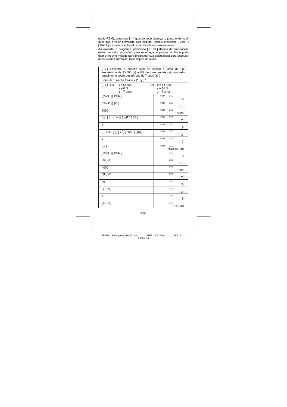 CITIZEN SRP-265N User Manual | Page 55 / 192