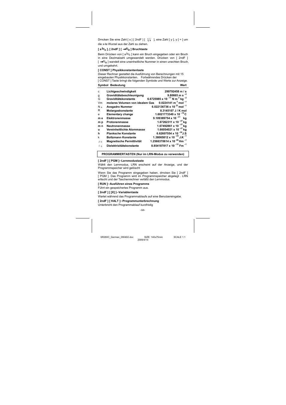 CITIZEN SRP-265N User Manual | Page 63 / 192
