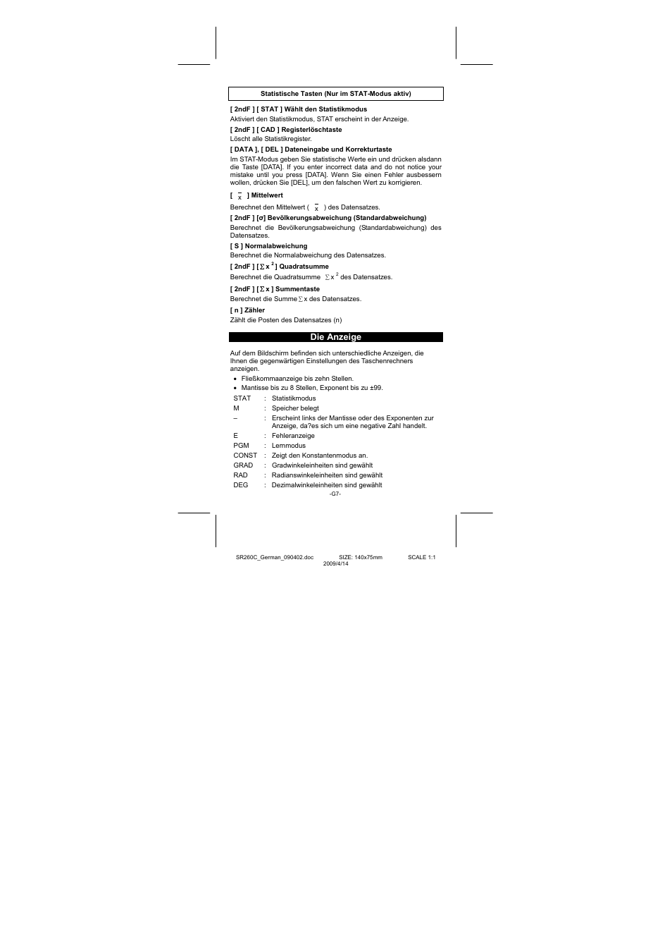 CITIZEN SRP-265N User Manual | Page 64 / 192