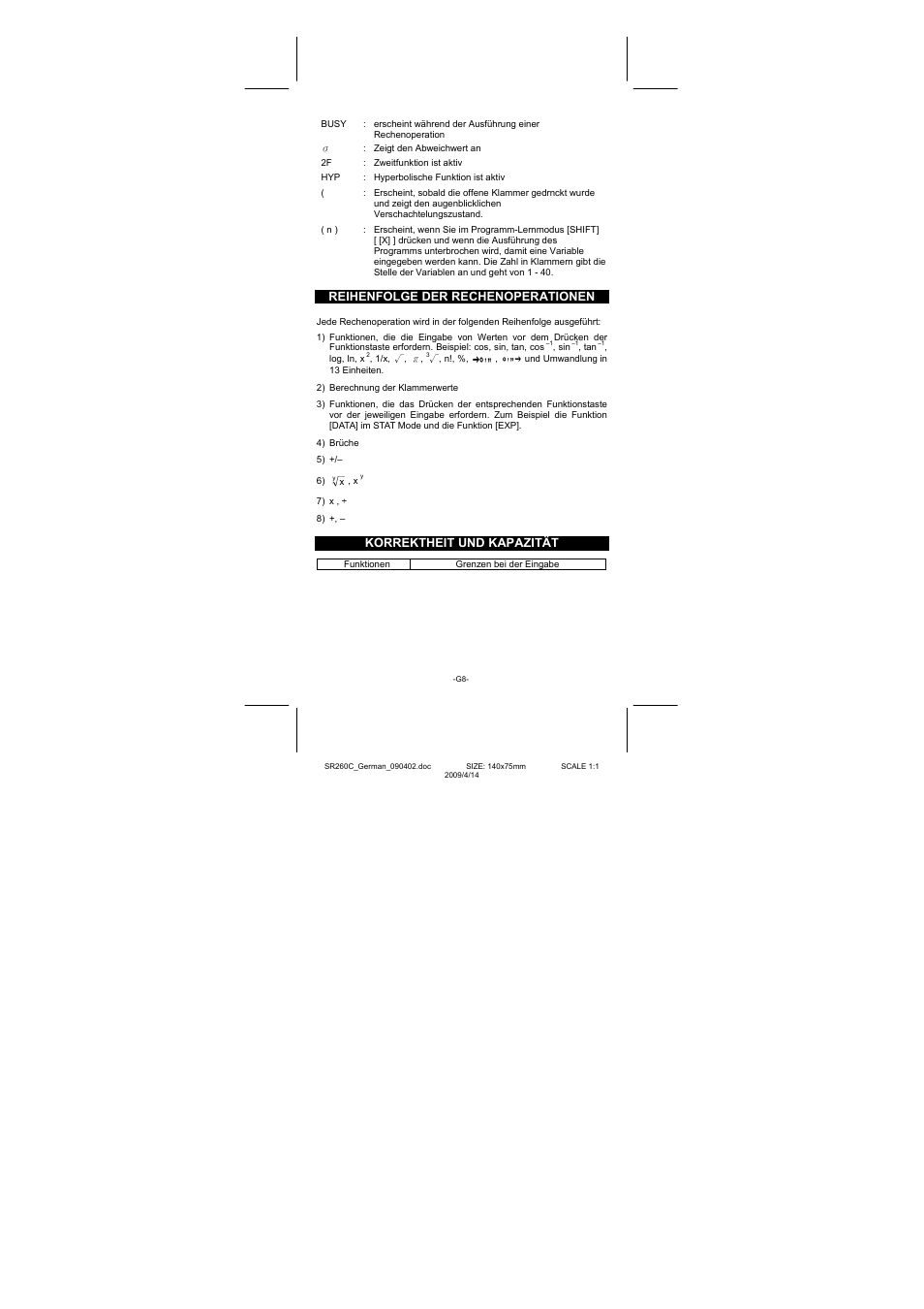 CITIZEN SRP-265N User Manual | Page 65 / 192