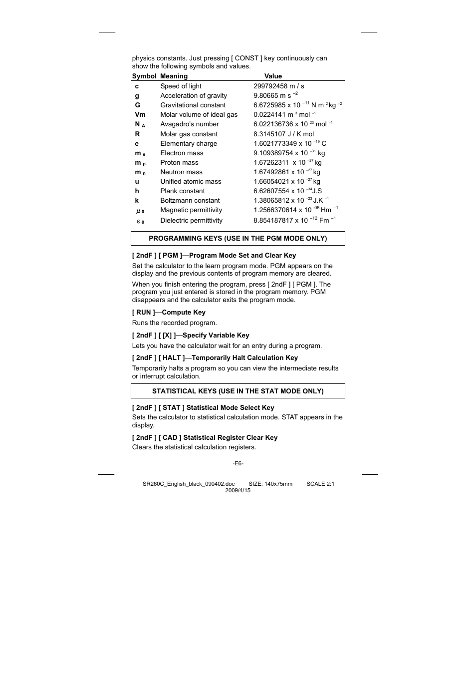 CITIZEN SRP-265N User Manual | Page 7 / 192