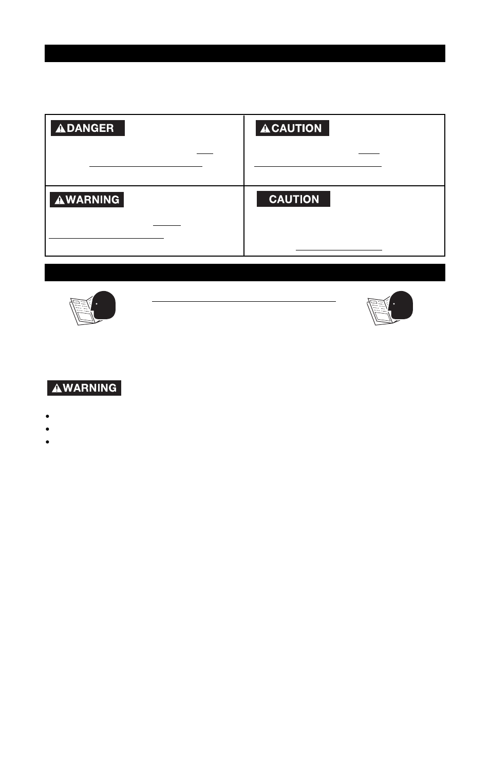 Safety guidelines - definitions, Important safety instructions, Save these instructions | Husky A05051 User Manual | Page 2 / 60