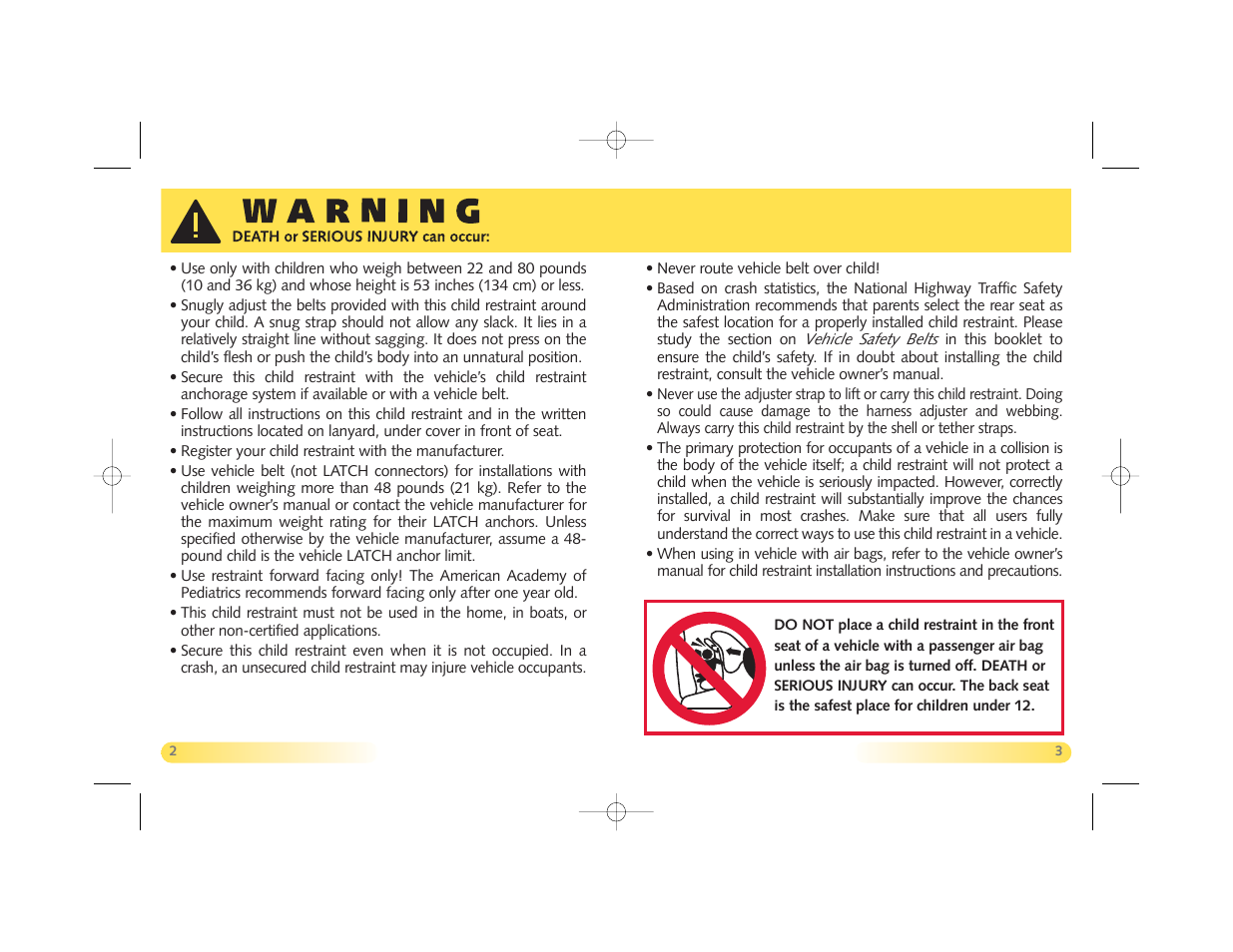 Husky Baby Carrier User Manual | Page 3 / 19