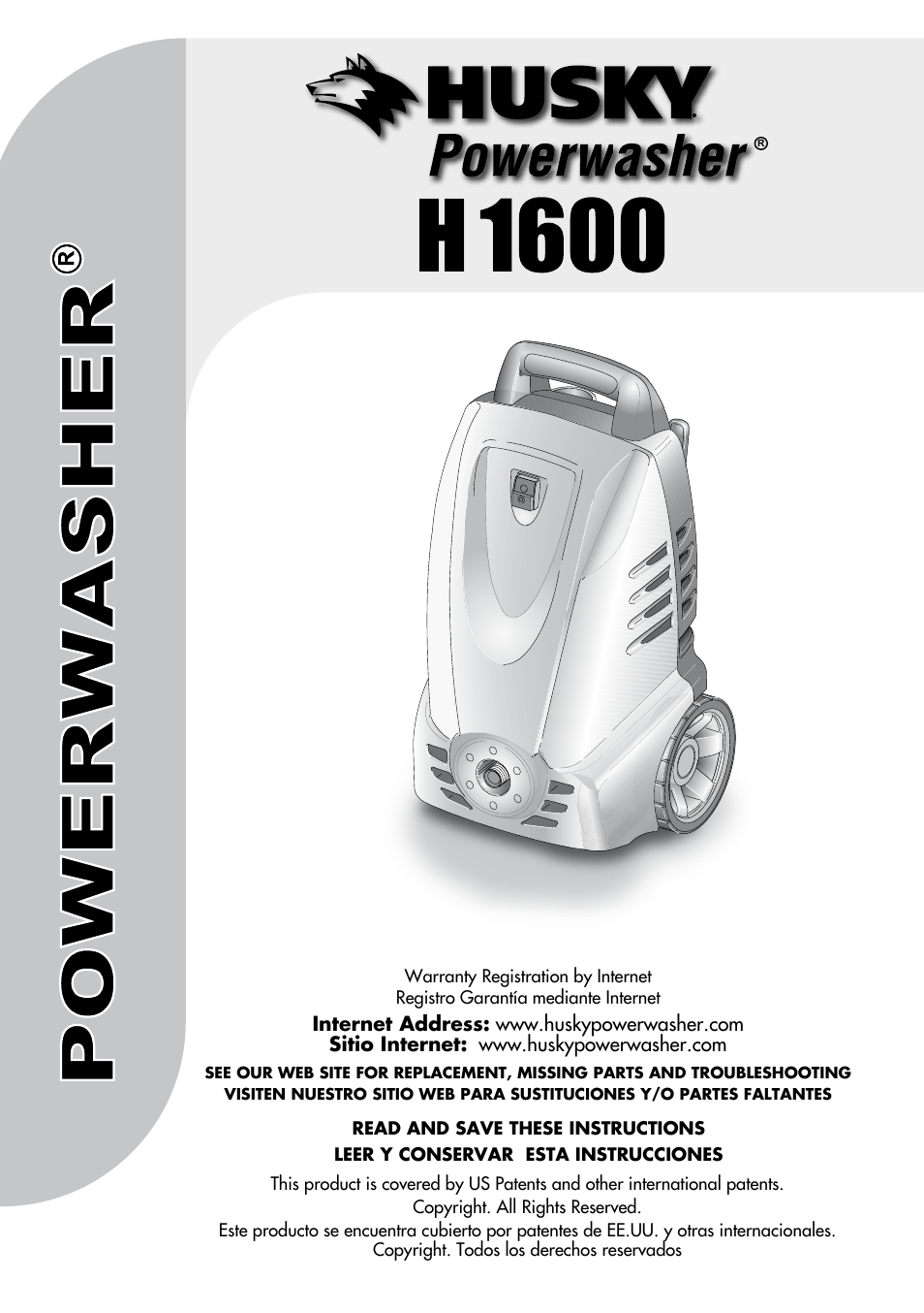 Husky H1600 User Manual | 32 pages