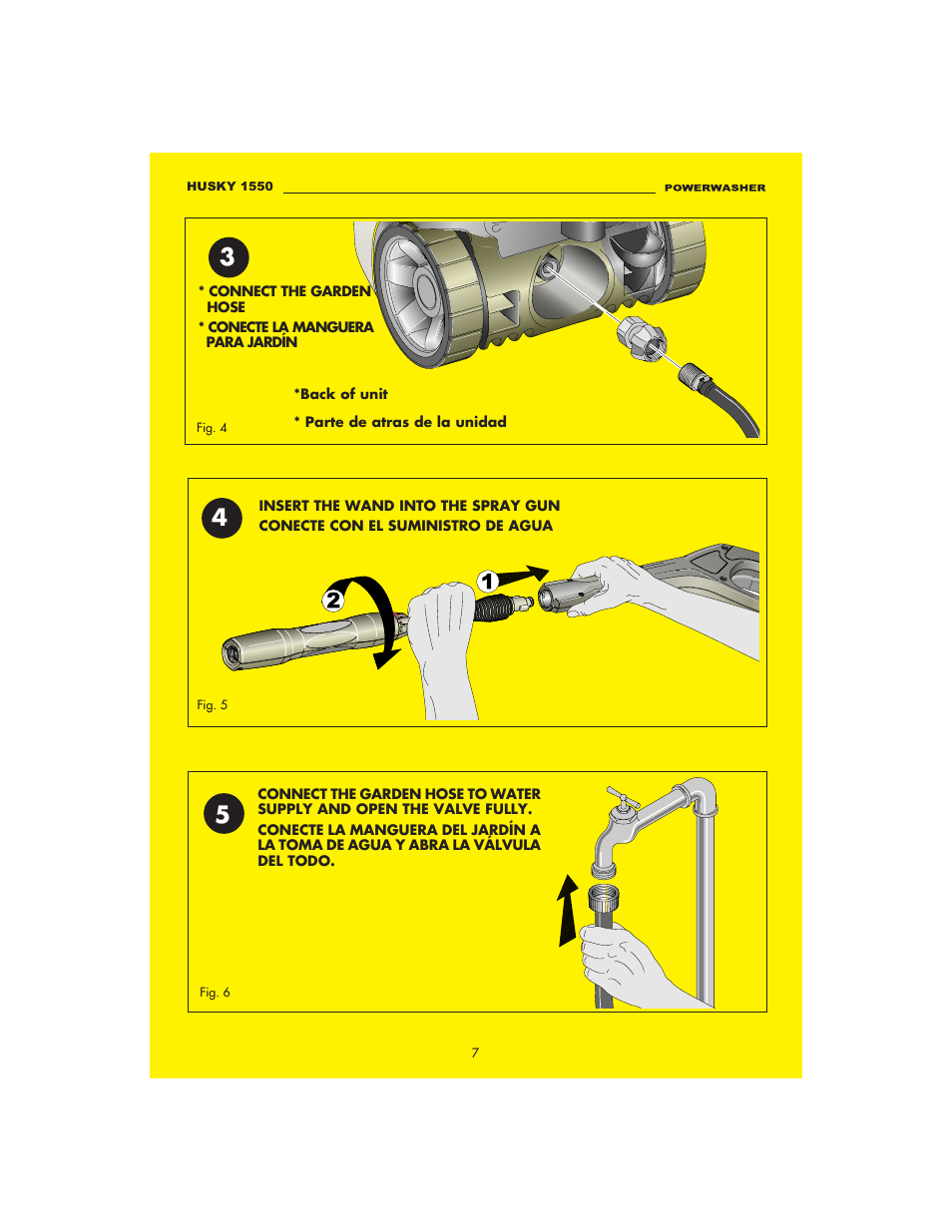Husky 1550 PSL User Manual | Page 7 / 32