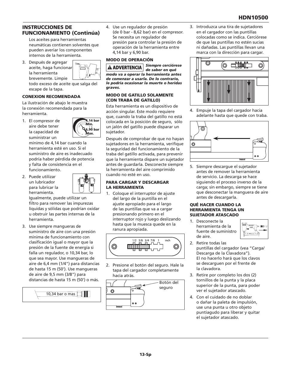 Husky HDN10500 User Manual | Page 13 / 16