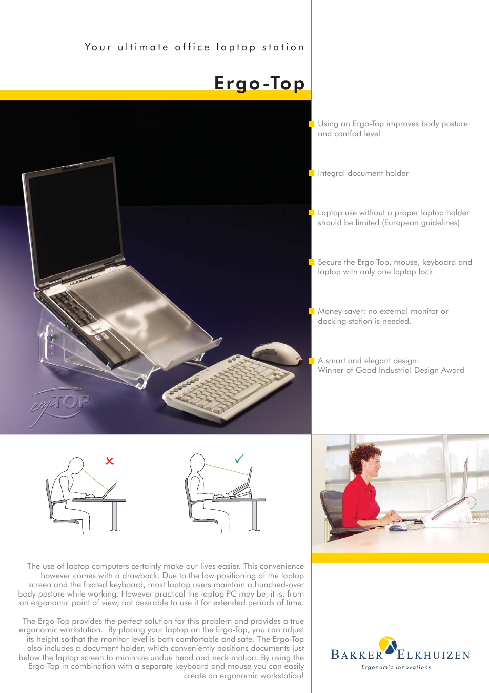 Hypertec Ergo-Top User Manual | 2 pages