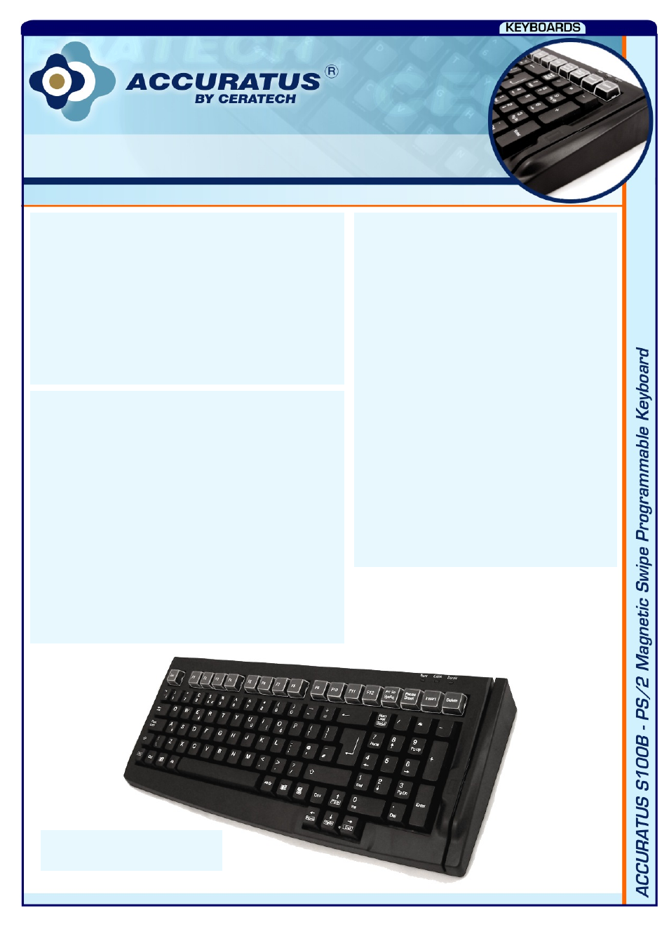 Hypertec ACCURATUS S100B User Manual | 1 page