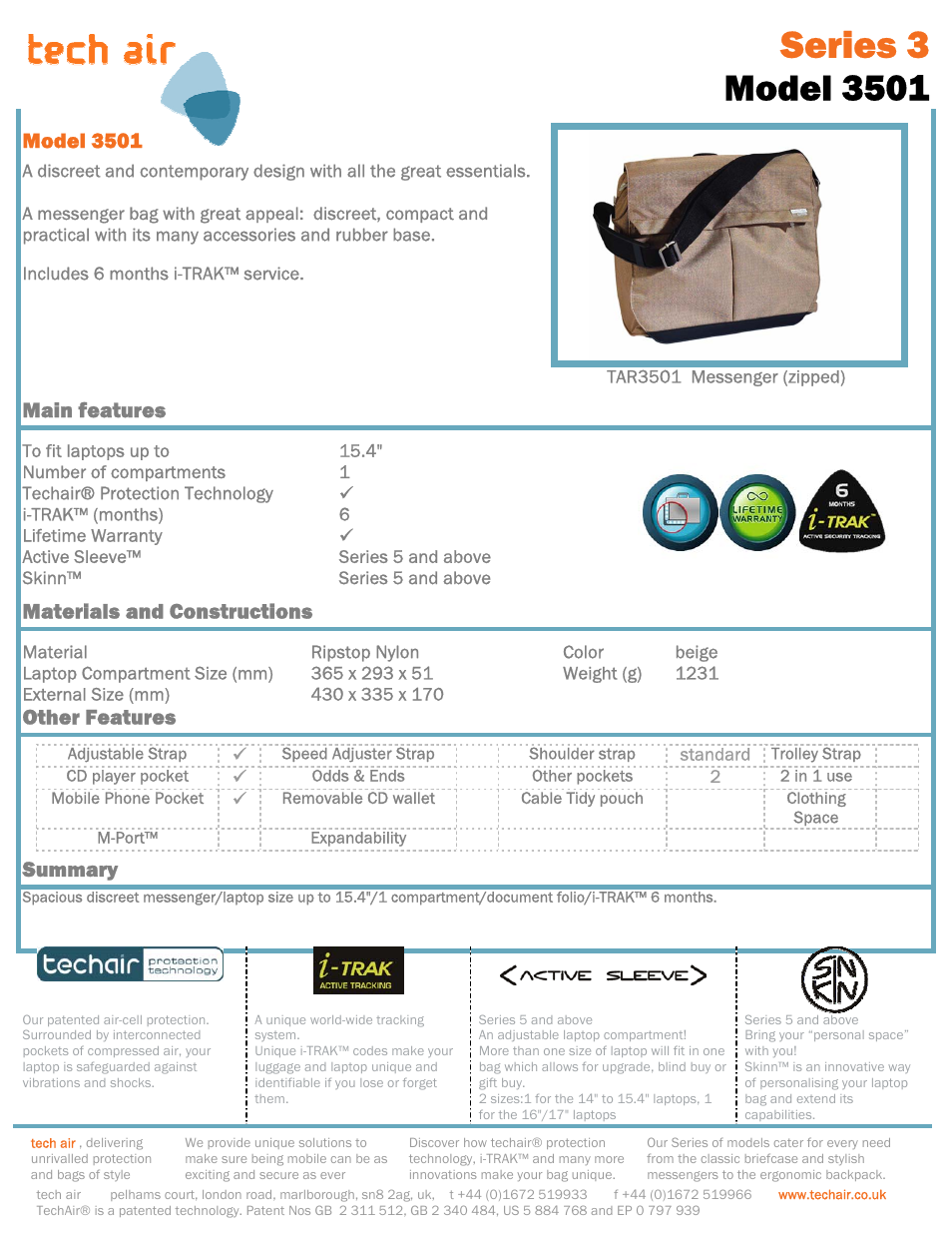 Hypertec 3501 User Manual | 1 page