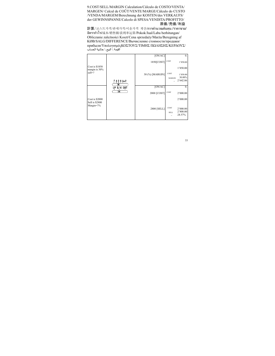 CITIZEN SDC-833A User Manual | Page 33 / 36
