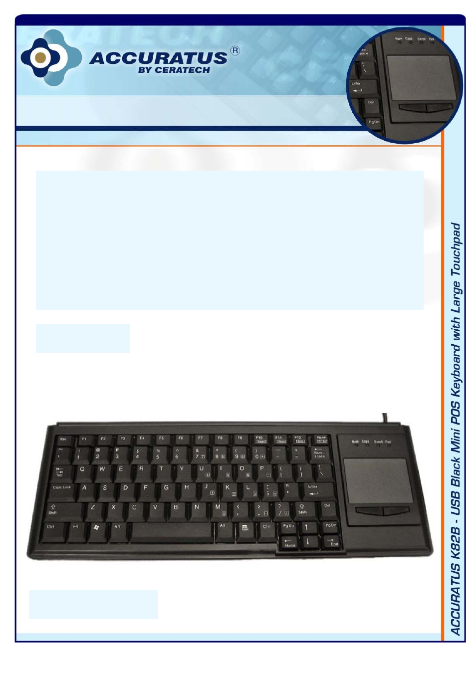 Hypertec KYB500-K82BHY User Manual | 1 page