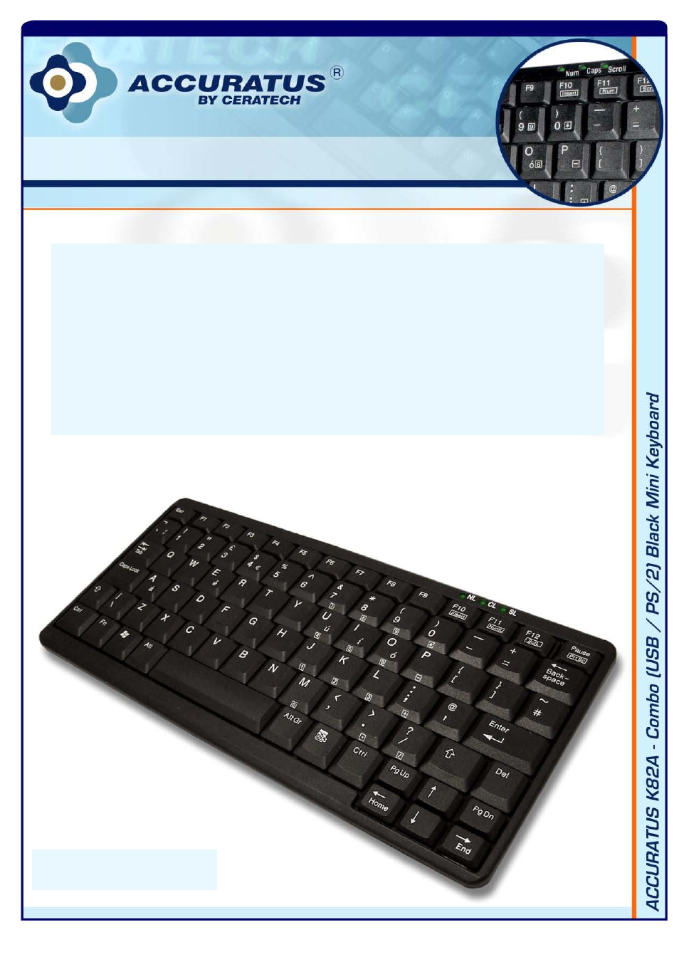 Hypertec KYB500-K82AHY User Manual | 1 page