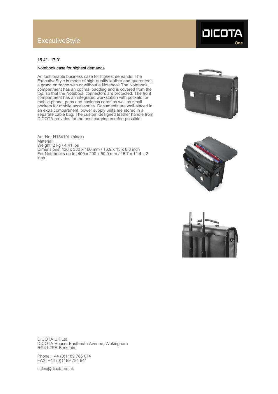 Hypertec N13419LHY User Manual | 1 page