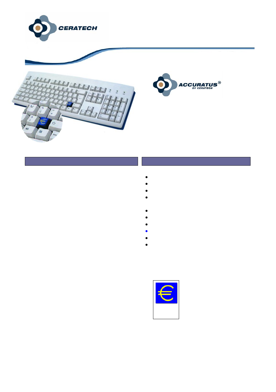 Hypertec Accuratus 260Euro User Manual | 1 page