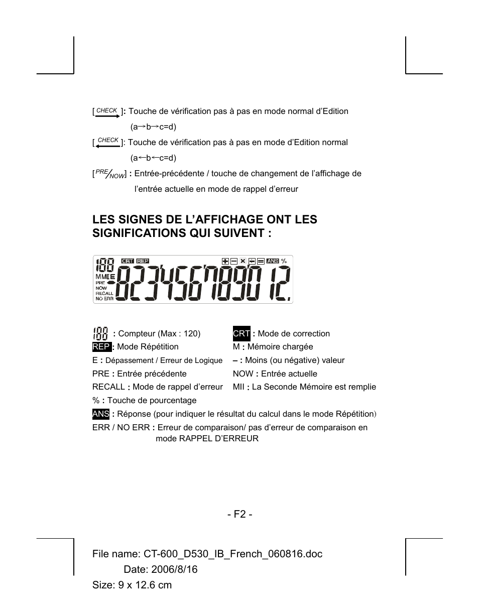 CITIZEN CT-600J User Manual | Page 11 / 48