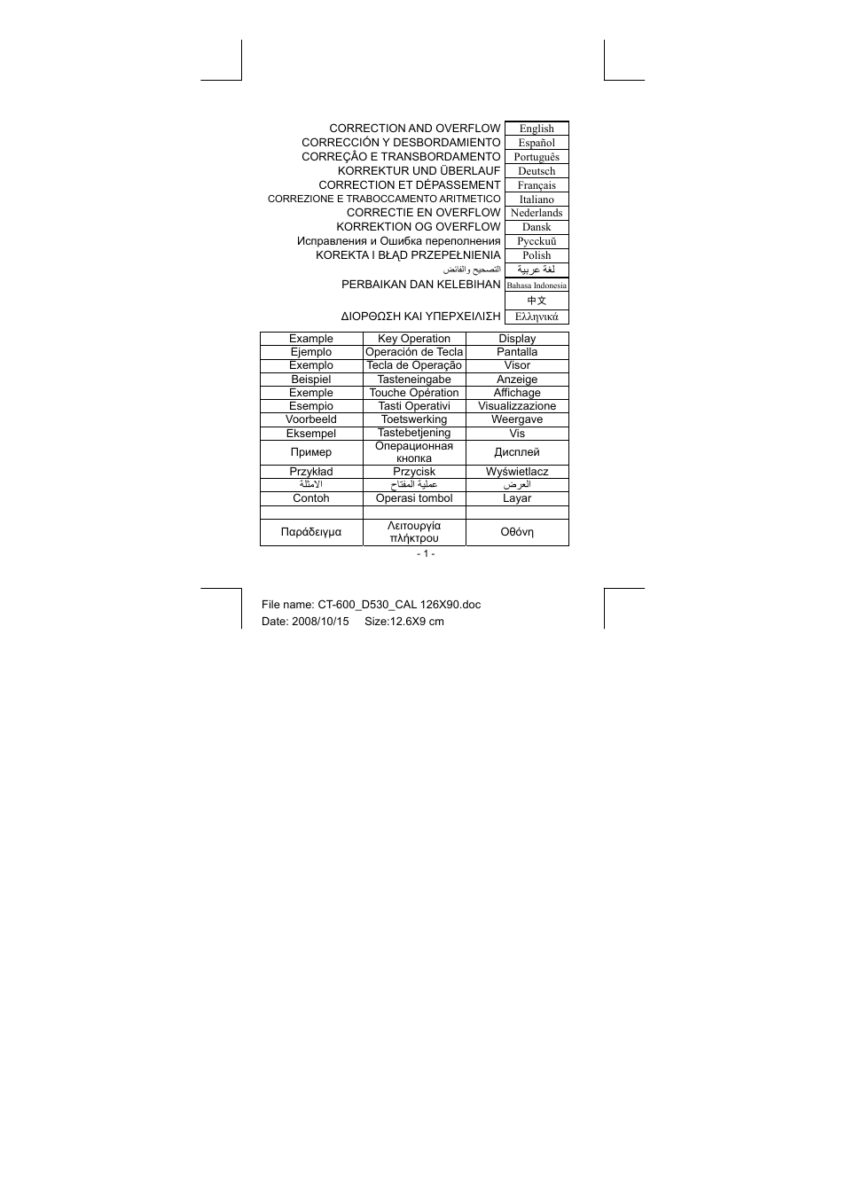CITIZEN CT-600J User Manual | Page 30 / 48