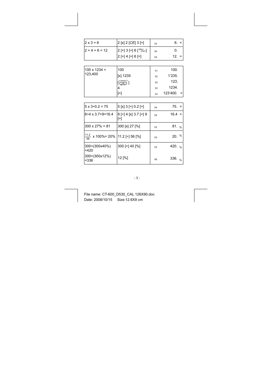 CITIZEN CT-600J User Manual | Page 32 / 48