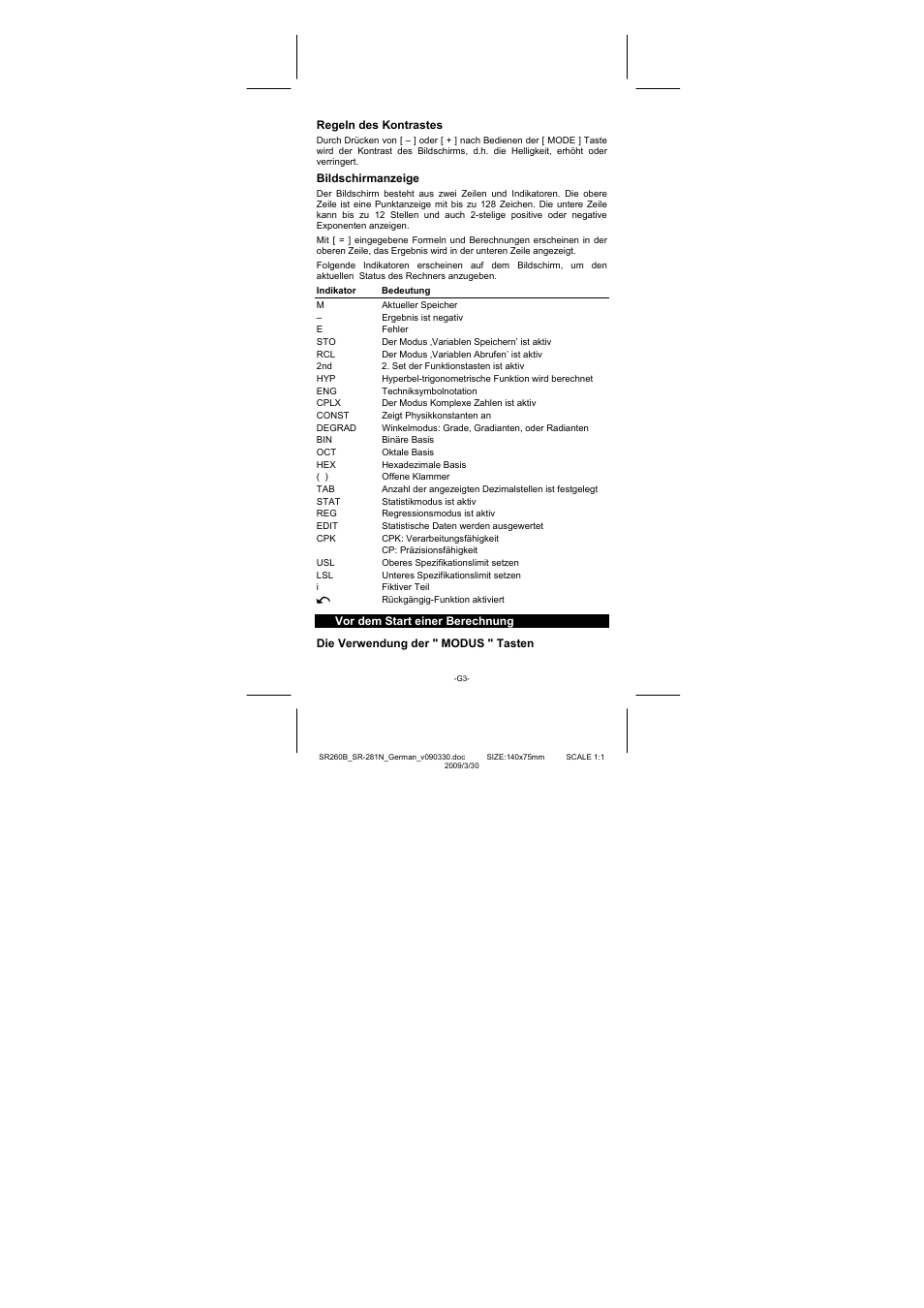 CITIZEN SR-281N User Manual | Page 104 / 339
