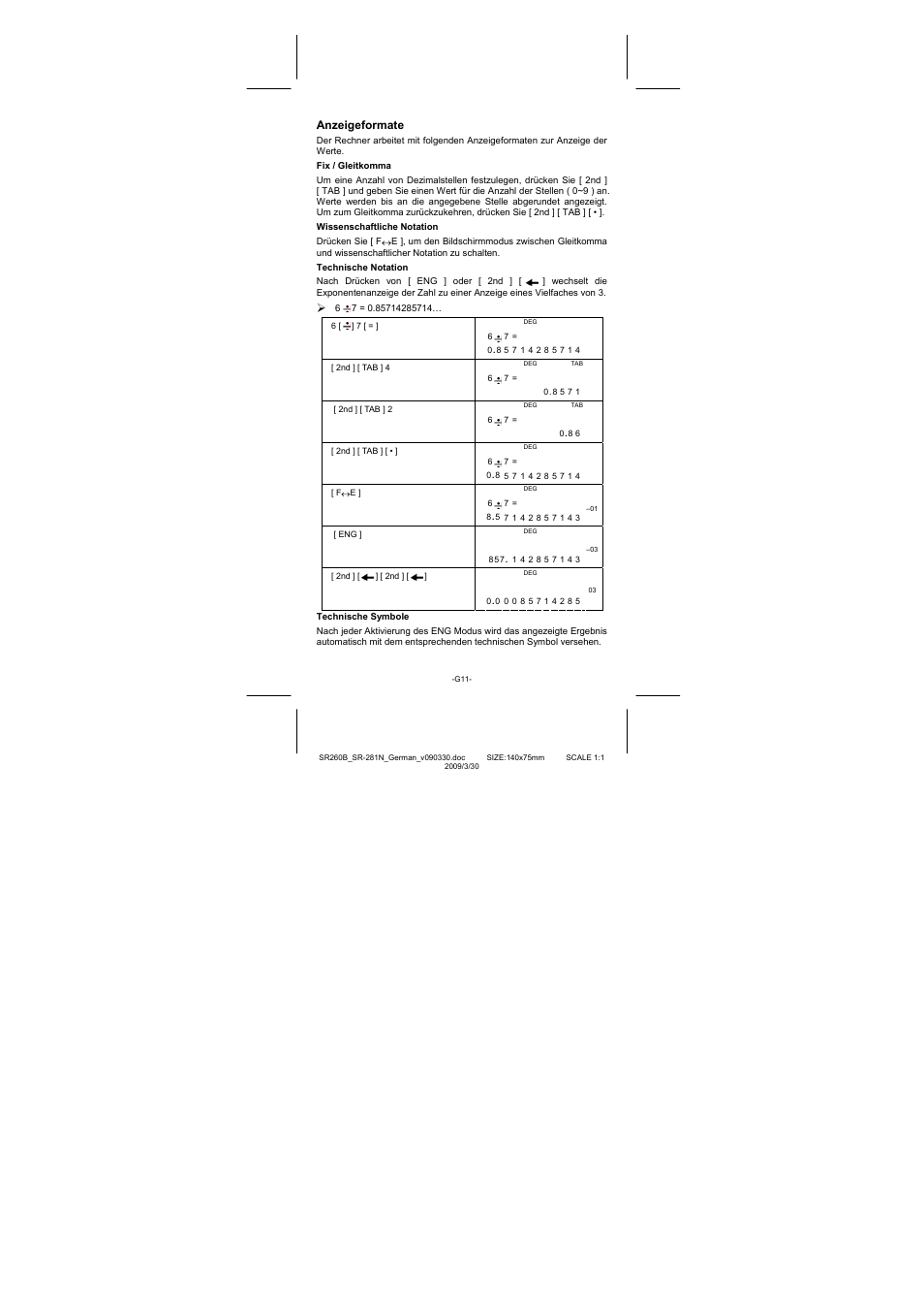 CITIZEN SR-281N User Manual | Page 112 / 339