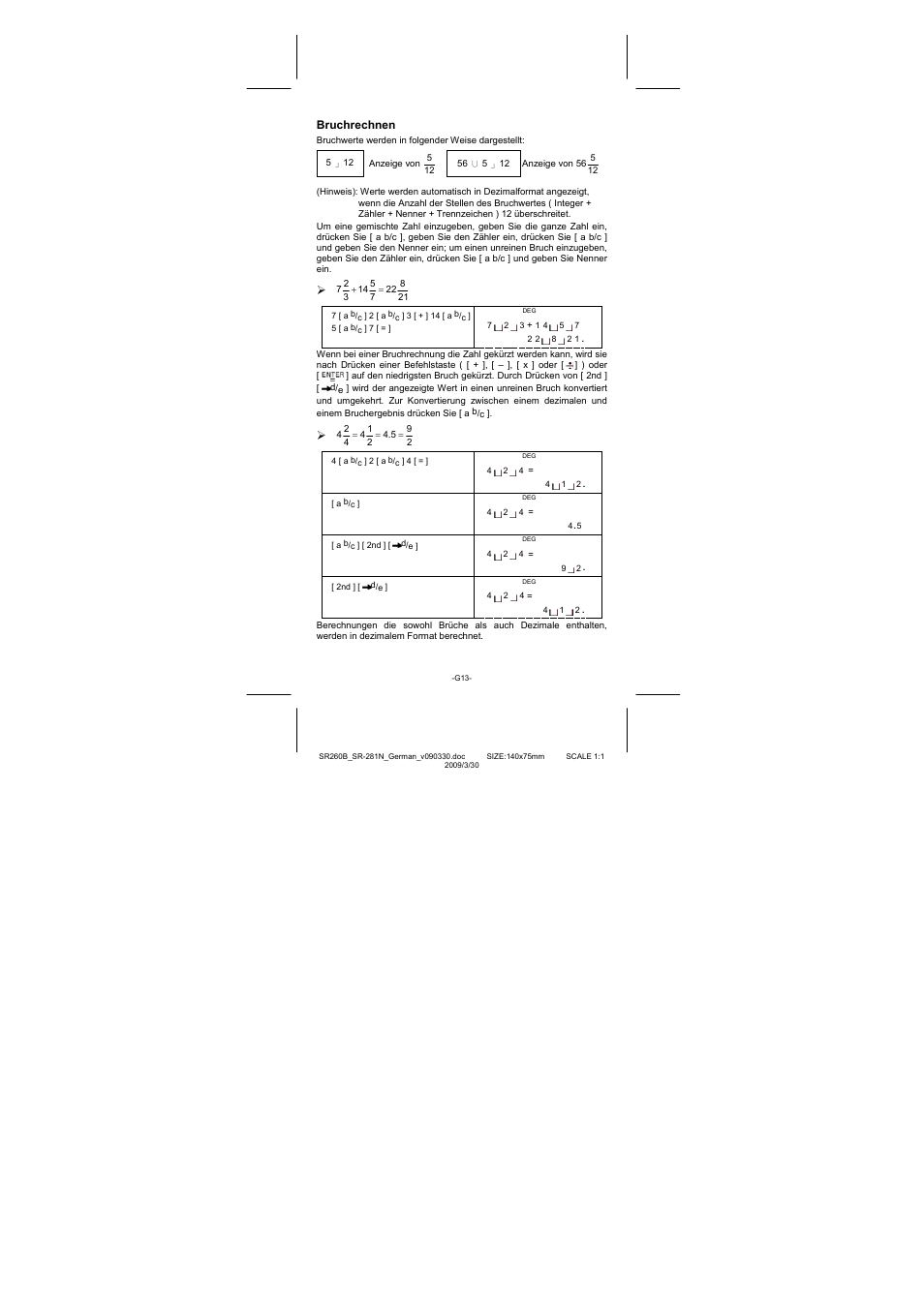 CITIZEN SR-281N User Manual | Page 114 / 339