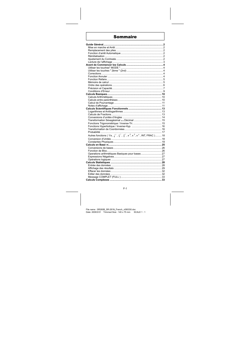 CITIZEN SR-281N User Manual | Page 135 / 339