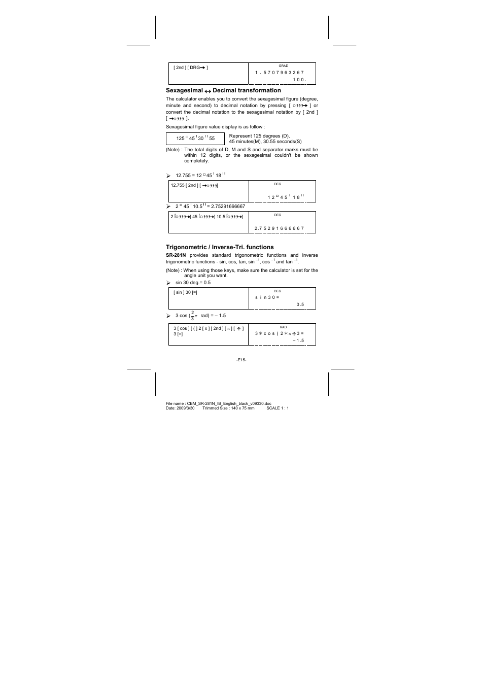 CITIZEN SR-281N User Manual | Page 16 / 339