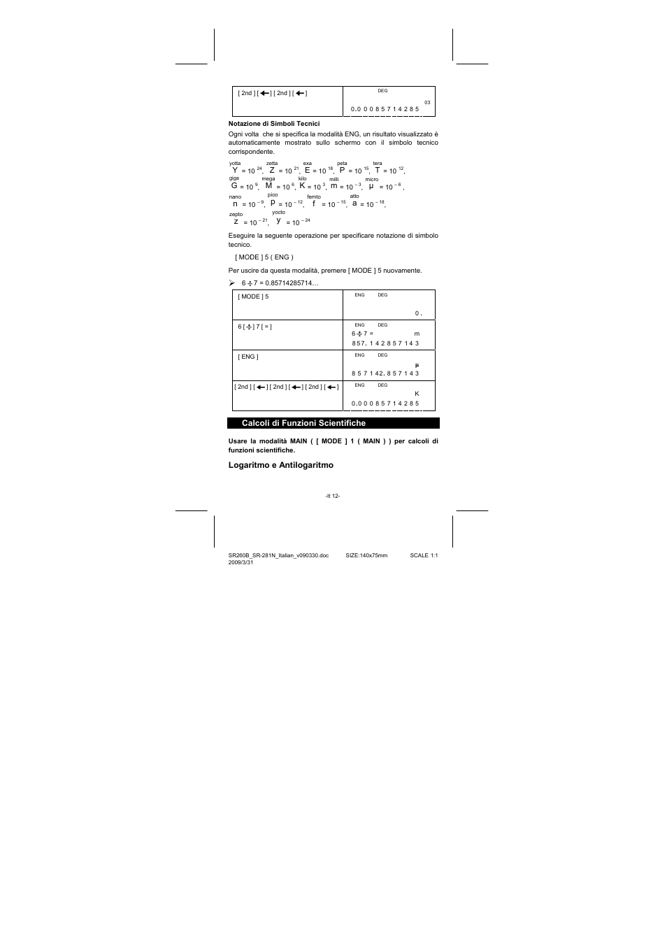 CITIZEN SR-281N User Manual | Page 180 / 339