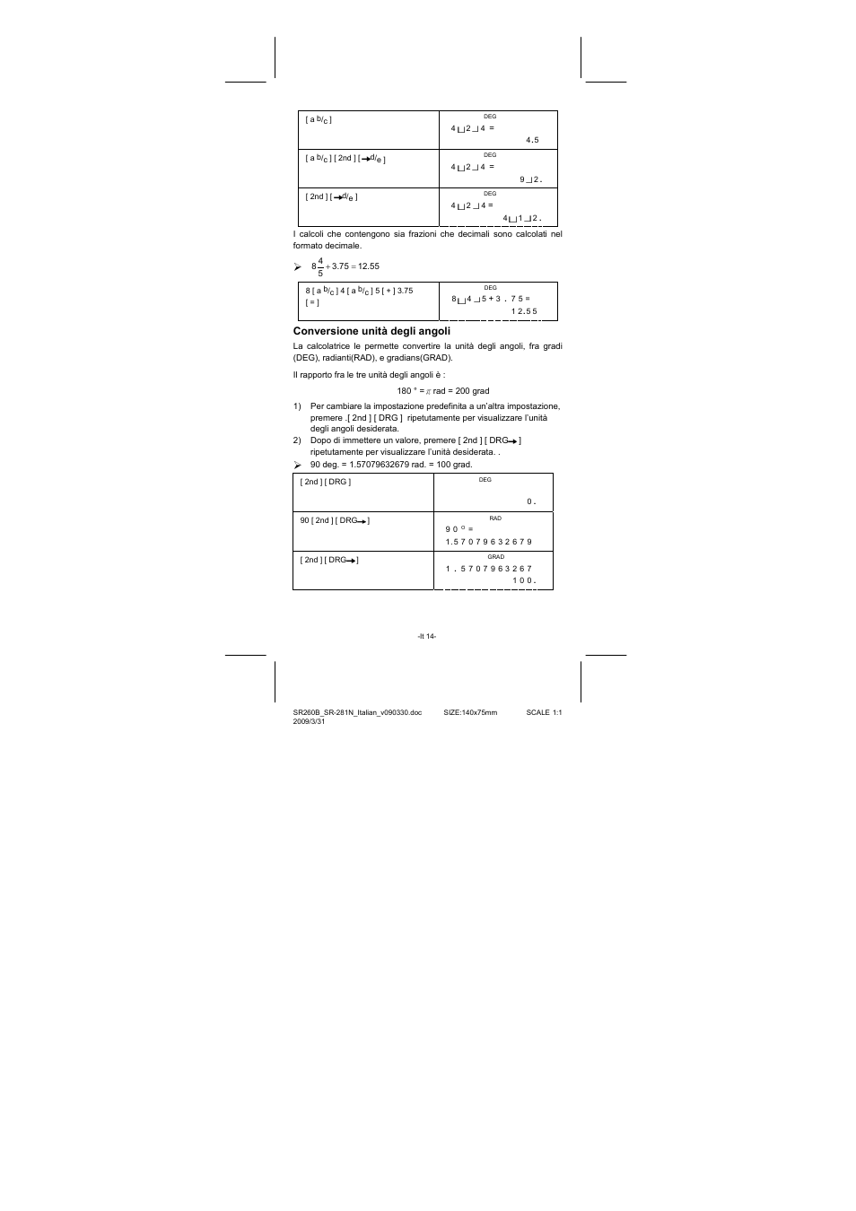 CITIZEN SR-281N User Manual | Page 182 / 339