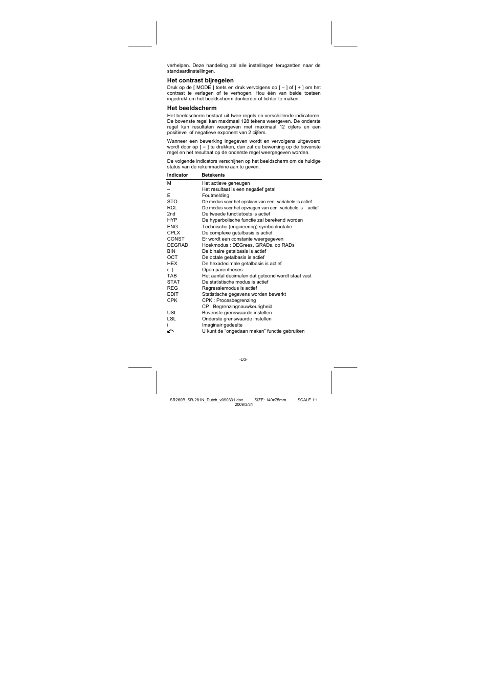 CITIZEN SR-281N User Manual | Page 205 / 339