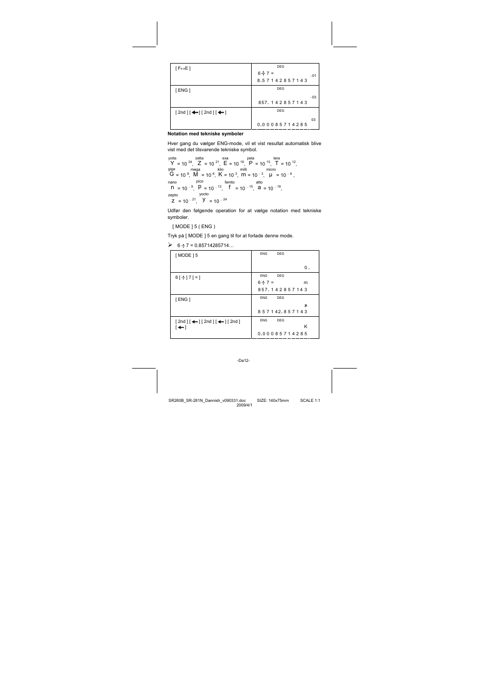 CITIZEN SR-281N User Manual | Page 248 / 339