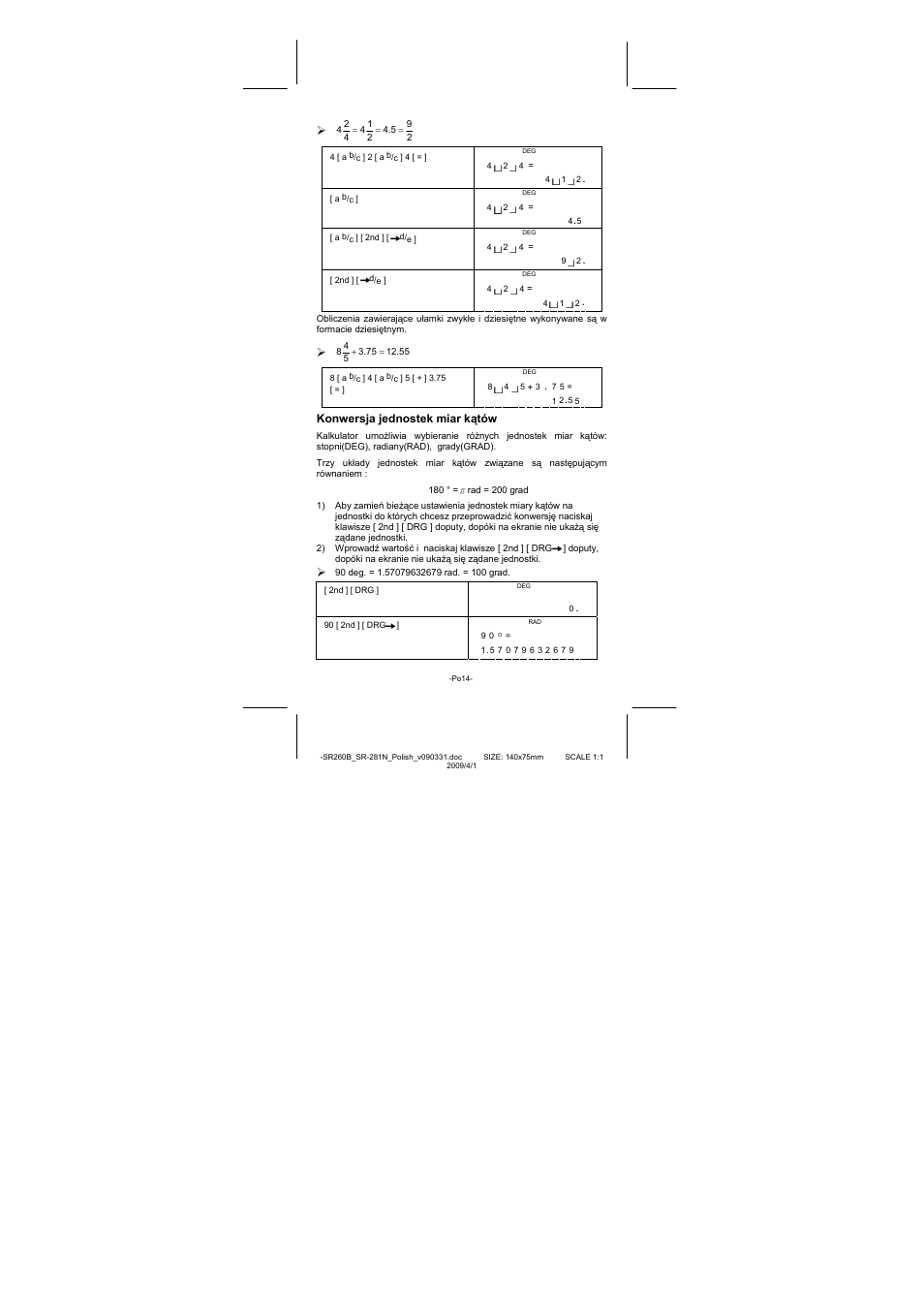 CITIZEN SR-281N User Manual | Page 317 / 339