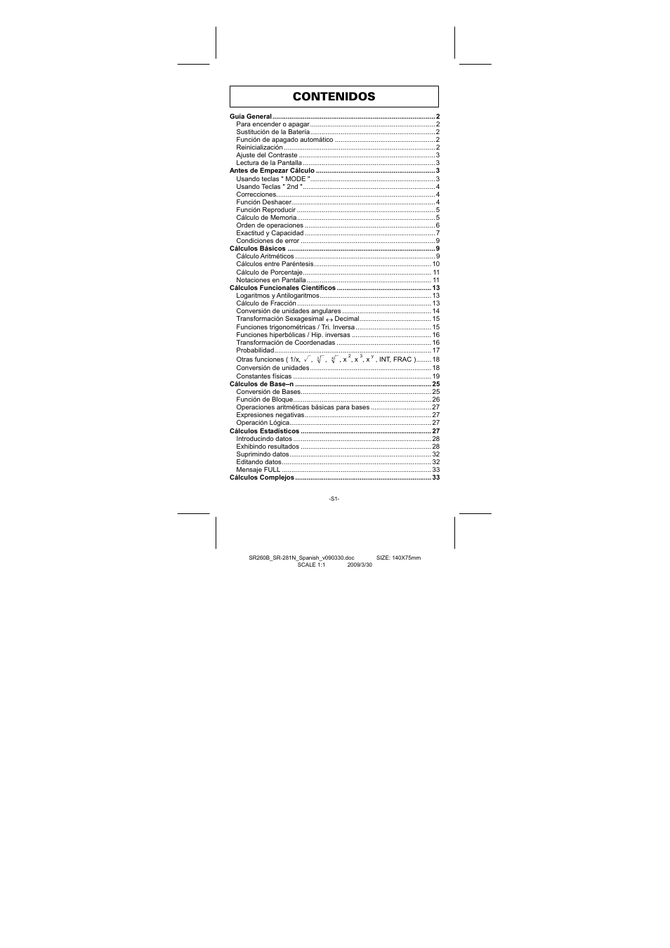 CITIZEN SR-281N User Manual | Page 35 / 339