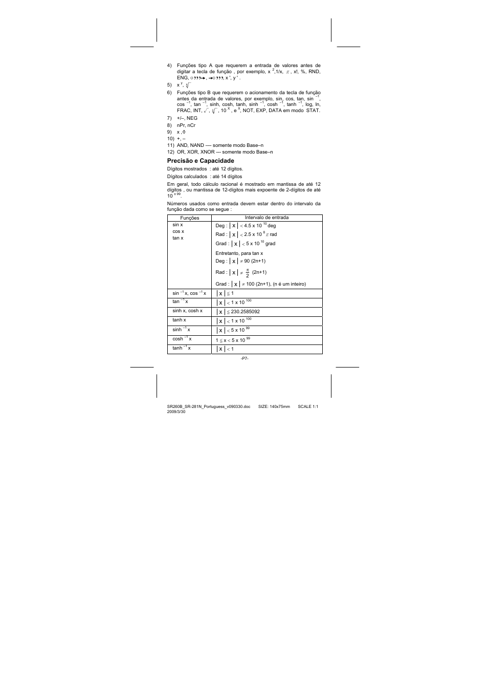 CITIZEN SR-281N User Manual | Page 75 / 339